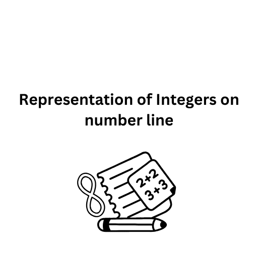 Representation of Integers on number line 